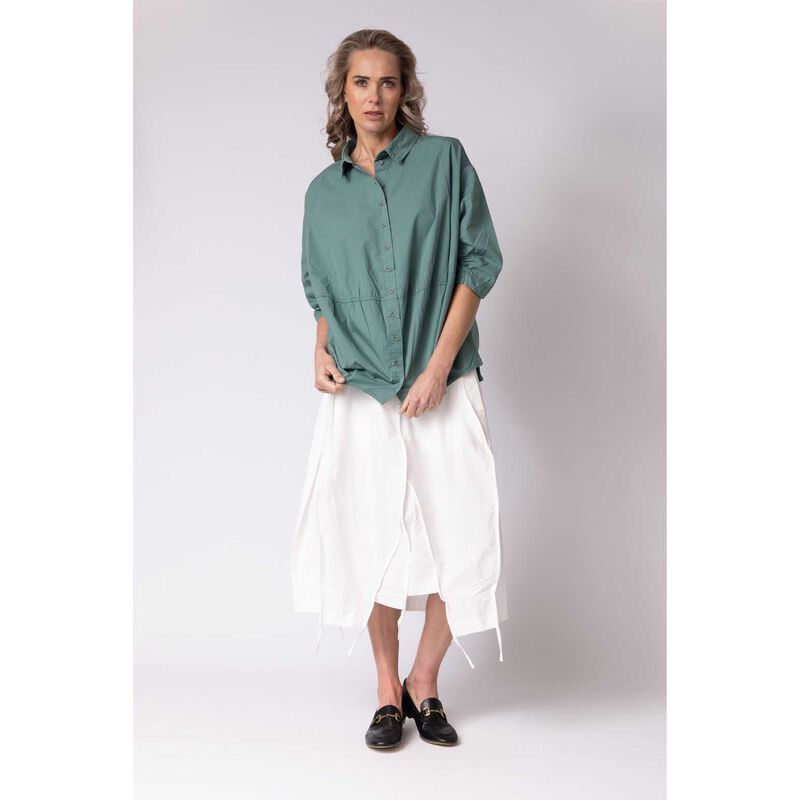 Rundholz Gathered Sleeve Shirt image number 2